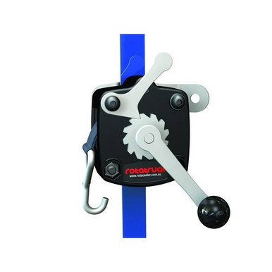 The 11-1003-B Safety Strap is a durable, heavy-duty load restraint strap, designed for securing lifting equipment, tools, and industrial machinery. It features reinforced stitching and high-strength material, ensuring maximum load stability and safety in transport, storage, and lifting applications.