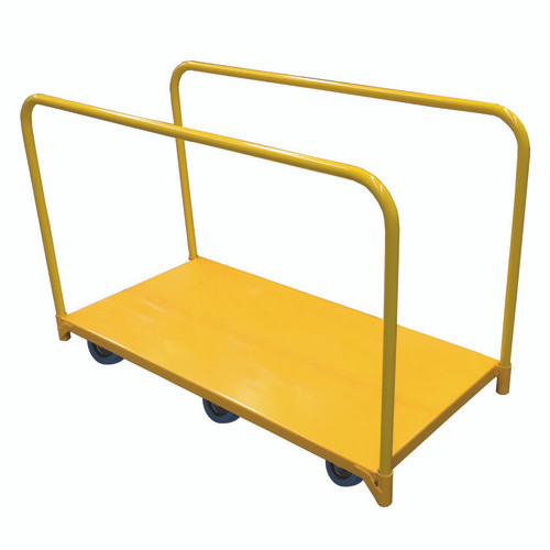 A 660KG rated industrial platform trolley (model SW078BG) featuring a reinforced steel frame, large platform surface, ergonomic handle, and heavy-duty swivel castors, designed for transporting heavy loads efficiently in warehouses, factories, and industrial settings.
