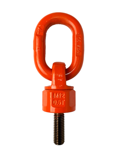 Oblong Eye Bolt Long Series 10mm thread length under swivel 35mm; Austlift 605310