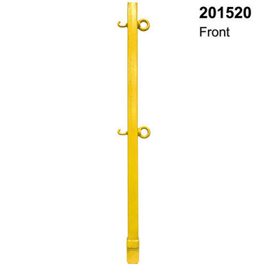 Truck Safety Pole Zinc plated and powder Coated Front with 16mm G80 Eye Nut; Austlift 201520