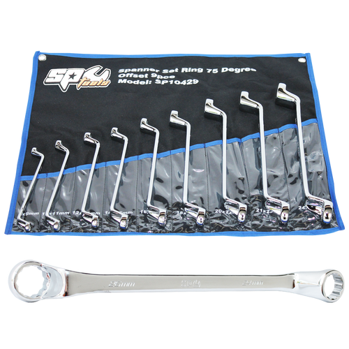 SPANNER SET - DOULBE RING 9PC METRIC SPANNER SET - DOULBE RING 9PC METRIC