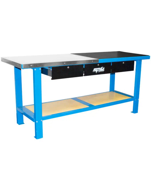 WOKKBENCH - 1000KG LOAD CAPACITY 3 DRAWER BLUE