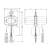 ITM 240V ELECTRIC CHAIN HOIST, 2 TONNE, 6 METRE LIFT