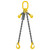 Grade 80 Chain Sling 13mm 2leg Effective Length C/W Clevis Type Grab Shortner And Clevis Sling Hook Tested 5M; Austlift 941325 Grade 80 Chain Sling 13mm 2leg Effective Length C/W Clevis Type Grab Shortner And Clevis Sling Hook Tested 5M; Austlift 941325