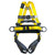 A robust full-body Maxi Construction Harness (915005) featuring padded shoulder and leg straps, reinforced D-rings, and quick-release buckles—designed for secure and comfortable use on construction sites. A robust full-body Maxi Construction Harness (915005) featuring padded shoulder and leg straps, reinforced D-rings, and quick-release buckles—designed for secure and comfortable use on construction sites.