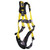A durable full-body Maxi Harness Premium (915008S) featuring padded shoulder and leg straps, reinforced D-rings, quick-release buckles, and ergonomic support—ideal for industrial and construction environments. A durable full-body Maxi Harness Premium (915008S) featuring padded shoulder and leg straps, reinforced D-rings, quick-release buckles, and ergonomic support—ideal for industrial and construction environments.