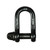 Shackle Grade M Dee Black 38mm 9.5T; Austlift 502538