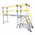 A Bailey Modular Access System (model FS13789) standing 1.10m high and 1m long, featuring a durable aluminum frame, anti-slip platform, and modular design, ideal for providing safe and stable elevated access in industrial and commercial environments. A Bailey Modular Access System (model FS13789) standing 1.10m high and 1m long, featuring a durable aluminum frame, anti-slip platform, and modular design, ideal for providing safe and stable elevated access in industrial and commercial environments.