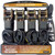 Ratchet Tie Down Heavy Duty 4 Pack 25mmx4.5M S Hook LC400KG + 4x short straps + storage bag; Austlift 204121 Ratchet Tie Down Heavy Duty 4 Pack 25mmx4.5M S Hook LC400KG + 4x short straps + storage bag; Austlift 204121