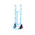A 220KG rated hand truck trolley (model TSHT5A) featuring a reinforced steel frame, ergonomic handle, angled toe plate, and durable puncture-proof wheels, designed for efficient transport of goods in warehouses, retail, and delivery operations. A 220KG rated hand truck trolley (model TSHT5A) featuring a reinforced steel frame, ergonomic handle, angled toe plate, and durable puncture-proof wheels, designed for efficient transport of goods in warehouses, retail, and delivery operations.