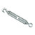 24mm cast steel turnbuckle with hook and eye ends—engineered for secure tensioning of cables, fencing, and rigging systems in heavy-duty and industrial settings. 24mm cast steel turnbuckle with hook and eye ends—engineered for secure tensioning of cables, fencing, and rigging systems in heavy-duty and industrial settings.