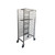 A mild steel pastry racking trolley with capacity for 18 trays, featuring an open-sided vertical frame and swivel castors, perfect for cooling, storing, or transporting baked goods in commercial kitchens and bakeries. A mild steel pastry racking trolley with capacity for 18 trays, featuring an open-sided vertical frame and swivel castors, perfect for cooling, storing, or transporting baked goods in commercial kitchens and bakeries.