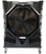 A large evaporative workshop cooler featuring wide cooling vents, a high-volume water tank, and heavy-duty castor wheels, designed for efficient air circulation in industrial spaces. A large evaporative workshop cooler featuring wide cooling vents, a high-volume water tank, and heavy-duty castor wheels, designed for efficient air circulation in industrial spaces.