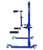 A manual wheel lifter with roller platform and adjustable lifting arms, ideal for lifting, positioning, and aligning wheels during installation and removal in workshop environments. A manual wheel lifter with roller platform and adjustable lifting arms, ideal for lifting, positioning, and aligning wheels during installation and removal in workshop environments.