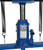 A 30,000kg (30 Tonne) hydraulic shop press with a bottle jack mechanism, adjustable steel bed, and heavy-duty frame, ideal for pressing bearings, U-joints, and bushings in industrial workshops. A 30,000kg (30 Tonne) hydraulic shop press with a bottle jack mechanism, adjustable steel bed, and heavy-duty frame, ideal for pressing bearings, U-joints, and bushings in industrial workshops.