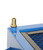 A 90-litre low-profile underbody oil drainer with a wide collection tray, dual discharge system, heavy-duty castors, and steel frame, designed for efficient oil drainage from trucks and machinery. A 90-litre low-profile underbody oil drainer with a wide collection tray, dual discharge system, heavy-duty castors, and steel frame, designed for efficient oil drainage from trucks and machinery.