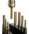 A universal press pin adaptor kit featuring a range of hardened steel press pins and adaptors neatly organised in a durable case—ideal for bushing, bearing, and seal installation with a hydraulic or arbor press. A universal press pin adaptor kit featuring a range of hardened steel press pins and adaptors neatly organised in a durable case—ideal for bushing, bearing, and seal installation with a hydraulic or arbor press.