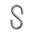 S Hook Zinc 10mm; Austlift 703010
