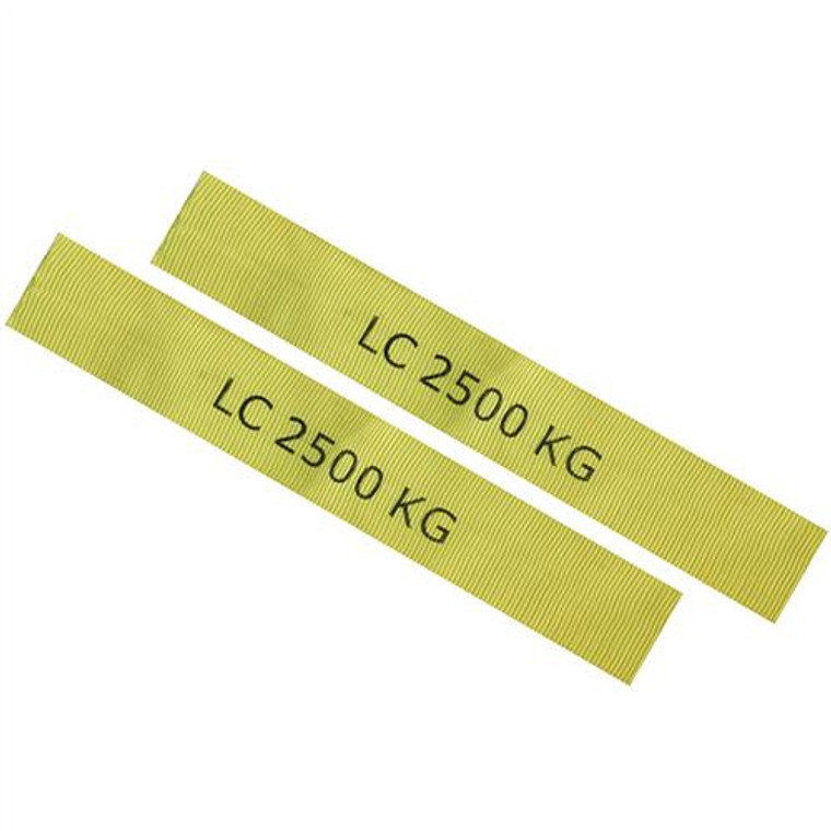 Protecting Yellow Sleeves for 300MM x50MMM for RTD per pair ( Marked with LC 2500kg) 2500kg; Austlift 204400