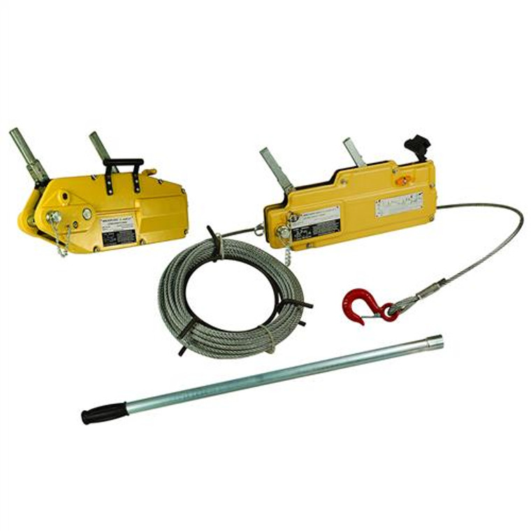 W/Rope Winch Alluminium 3200kg (135032A+135032H+135032W); Austlift 135032