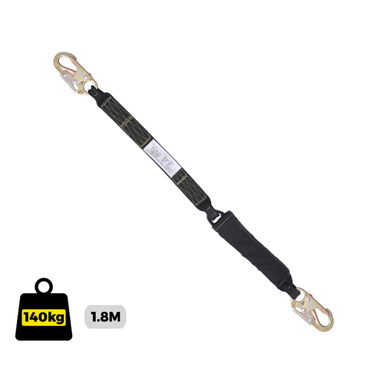 Lanyard Single Hot Works with Snap Hooks Complies with AS1891.5; Austlift 916140