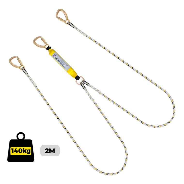 Kernmantle Rope Sharp Edge Double T/A Snap Hook AS 1891.5; Austlift 916209