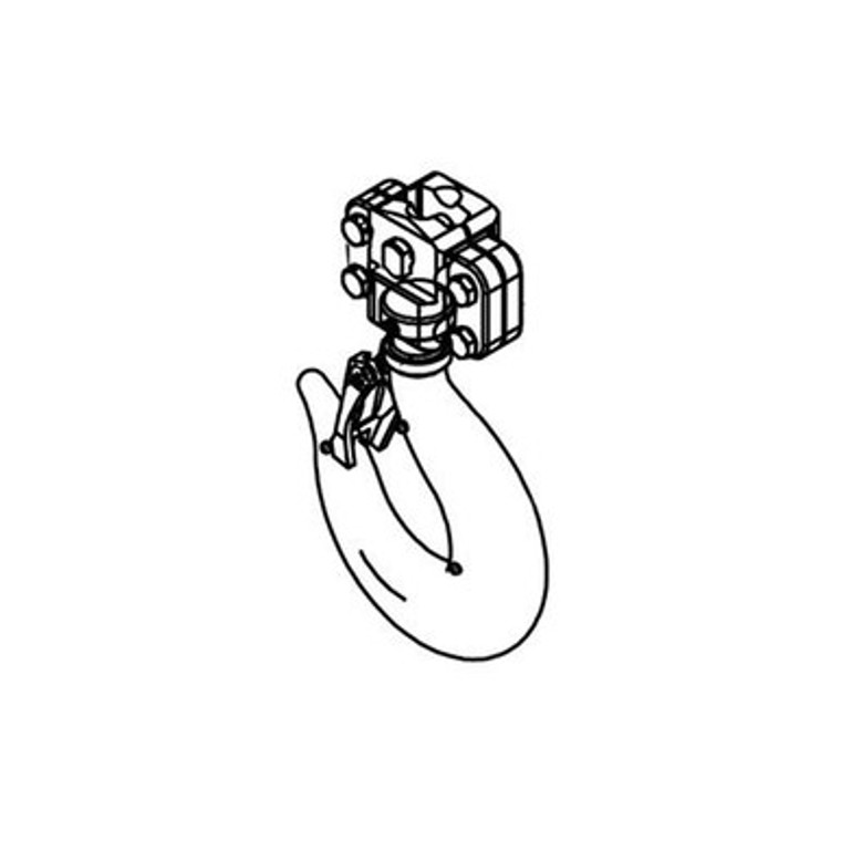 Chain Block W4 Bottom Hook 1T; Austlift 010310SP4