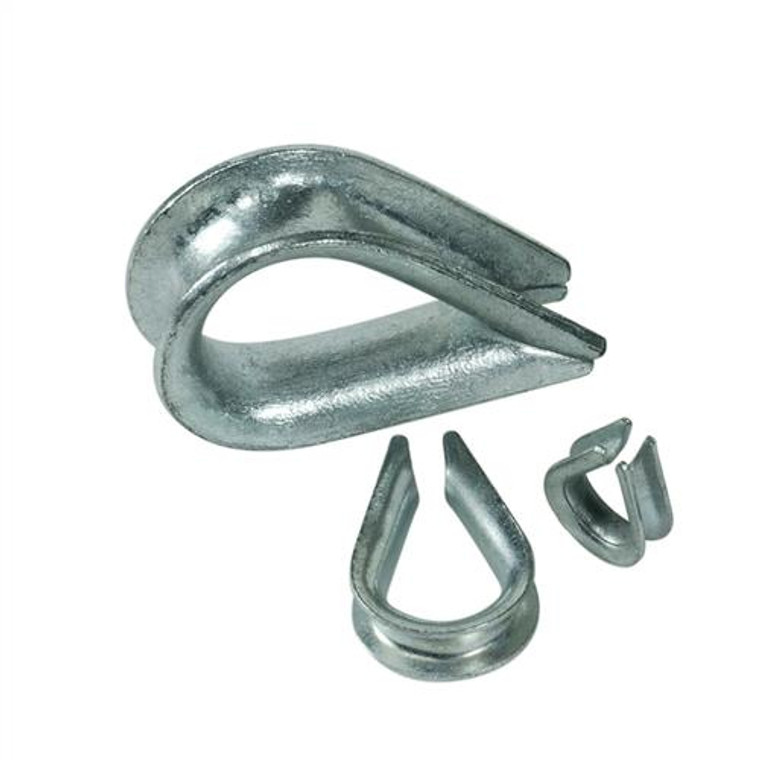 Thimble Commercial Zinc Plated 12mm; Austlift 302012