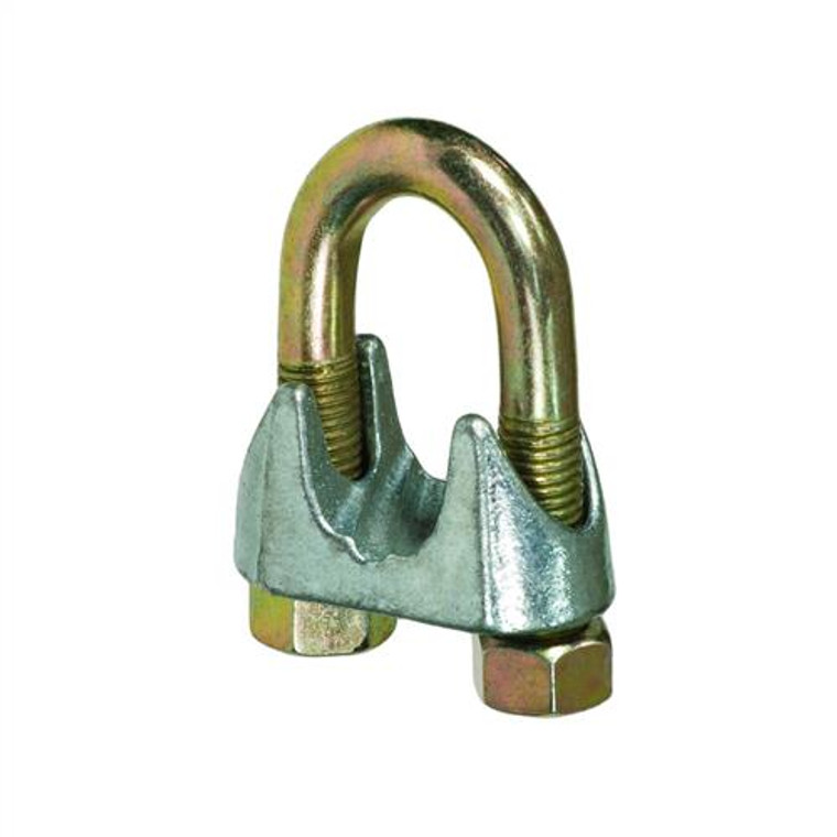 Wire Rope Grip Commercial Zinc Plated 2mm; Austlift 301002