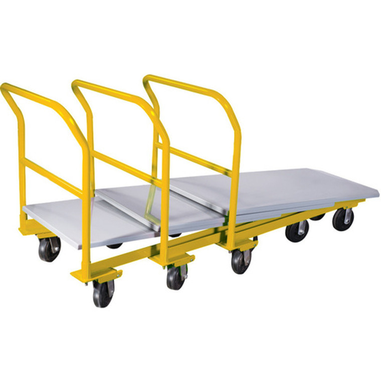 800kg Rated Platform Trolley With Spring Loaded Deck; SNPT5