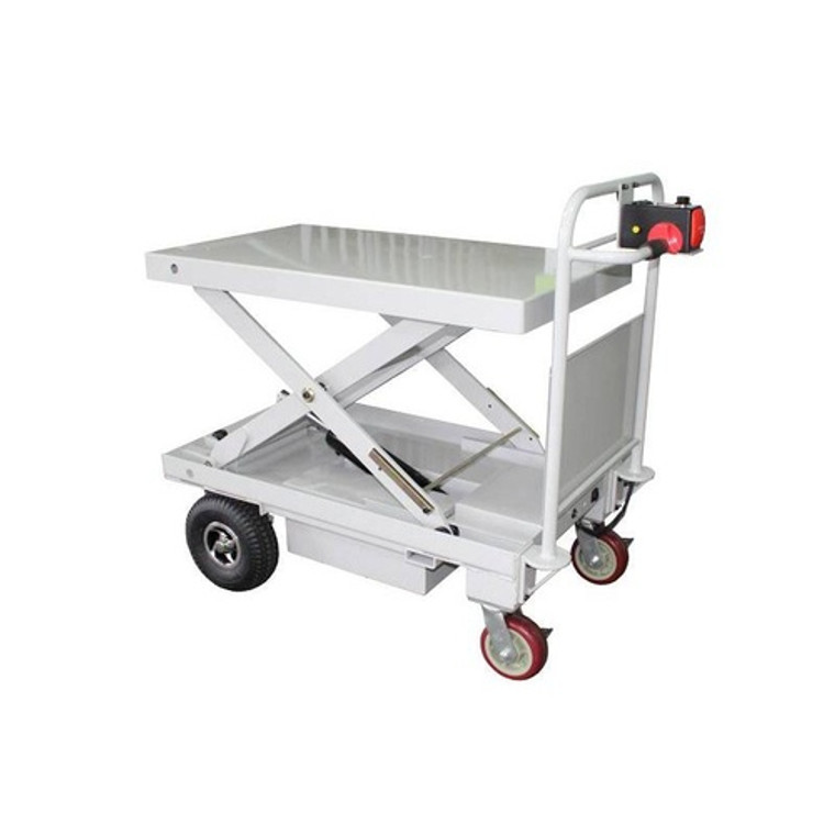 CLEARANCE Powered Trolley Cart with Electric Lift - HG109; HG109