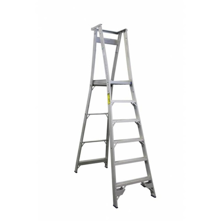 Indalex 150KG 6 Step Platform Ladder - Platform Height - 1.80 m; PROP9-6