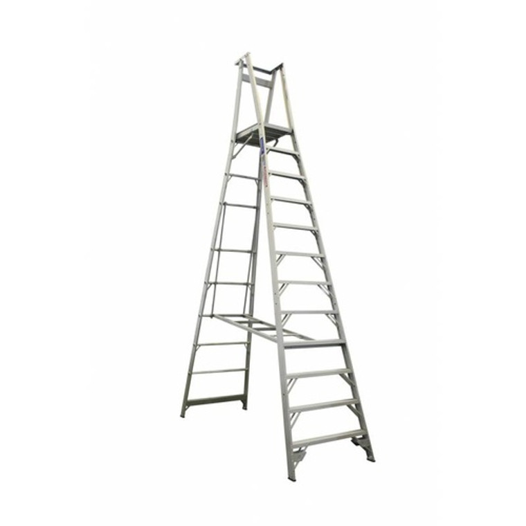 Indalex 150KG 12 Step Platform Ladder - Platform Height - 3.60 m; PROP15-12