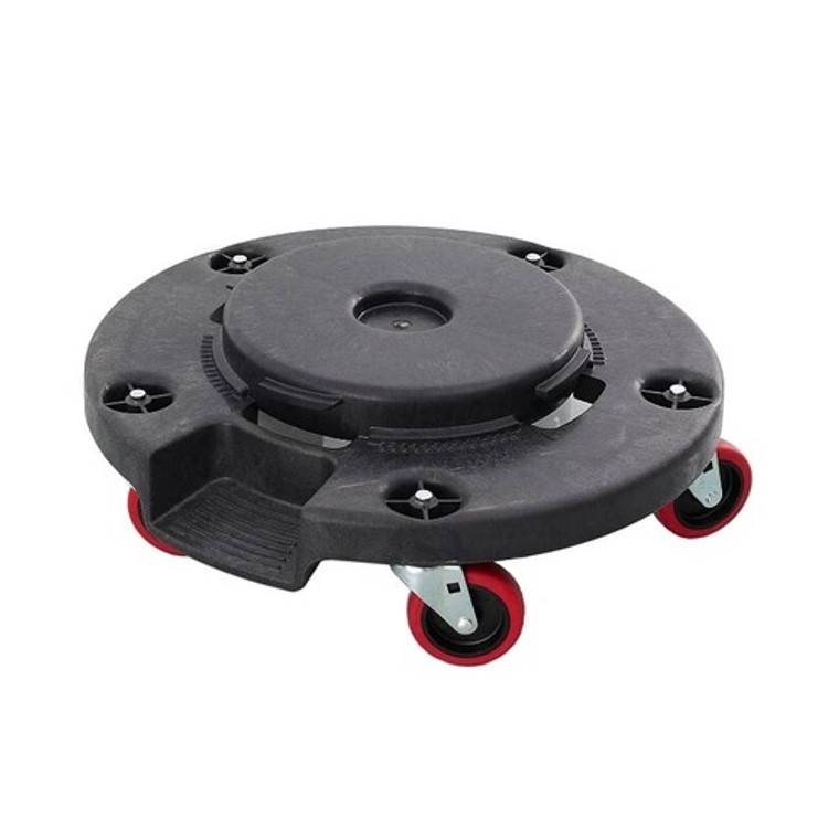Dolly - Plastic Quiet Round Dolly to Suit RT1012/RT1013/RT1014/RT1015; RT1813-BLACK