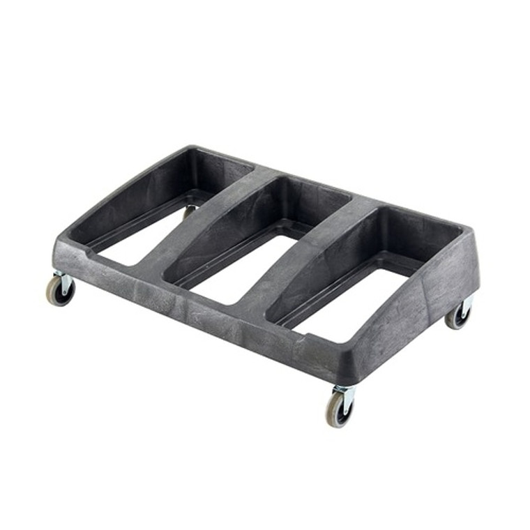 Svelte Plastic 3 Compartment Dolly to Suit RT1211, RT1213 - Black; RT1816