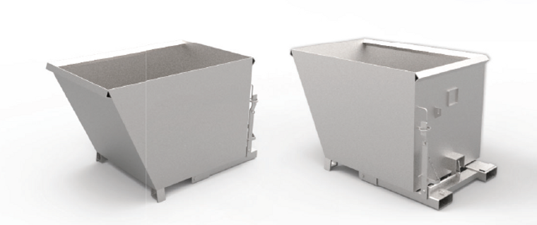 Low Profile Tipping Bin 1.0 cubic metre