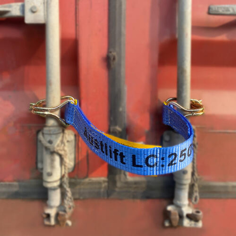 Container Strap 50mmx 600mm with hook and keeper LC 2500KG; Austlift 205341