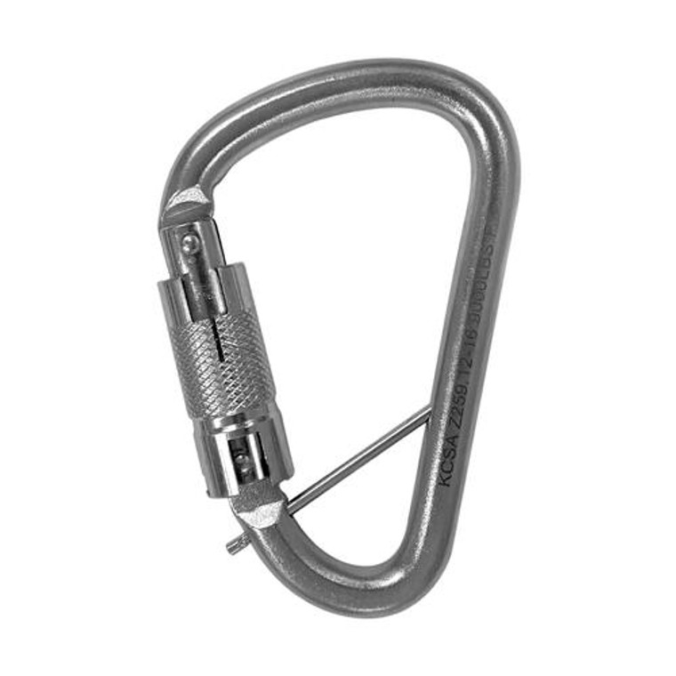 Karabiner Stainless Steel Triple Action Opening 25.4mm Captive Pin; Austlift 916805