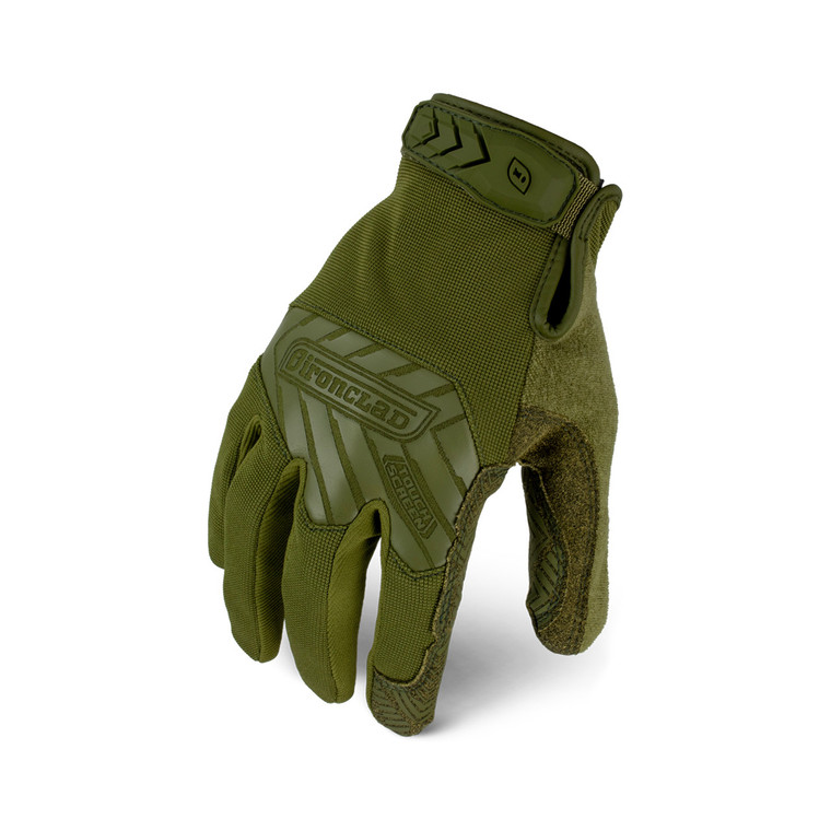 TACTICAL GRIP GLOVE OD GREEN; Ironclad