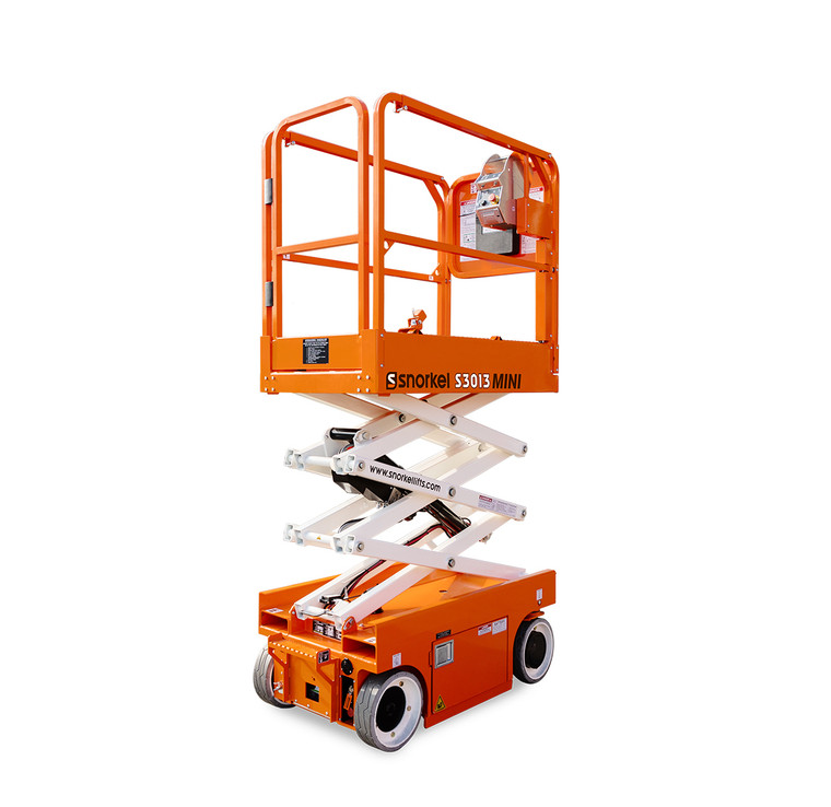 Snorkel S3013 Mini Electric Scissor Lift – Lithium Battery (5.79m Working Height)