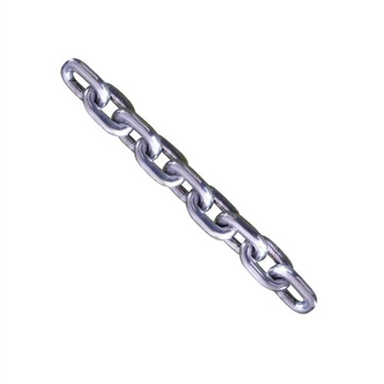 Stainless Steel Regular Link Chain G316 Cut Length Per METRE 4mm; Austlift 706104