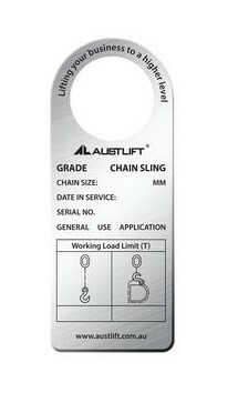 Working Load Limit Tag