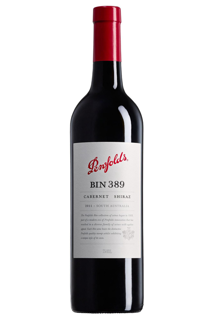 Penfolds BIN 389 Cabernet Shiraz 1998ねん Penfolds Bin 389 Cabernet Shiraz, South Australia 1998 - Conley's