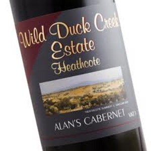 Wild Duck Creek Estate Alan's Cabernet VAT 1 Cabernet Blend 2010 Heathcote, Victoria Australia Wild Duck Creek Estate Alan's Cabernet VAT 1 Cabernet Blend 2010 Heathcote, Victoria Australia
