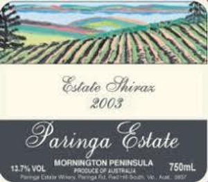 Paringa Estate The Paringa Shiraz 2008 Morninton Peninsula, Victoria Australia Paringa Estate The Paringa Shiraz 2008 Morninton Peninsula, Victoria Australia