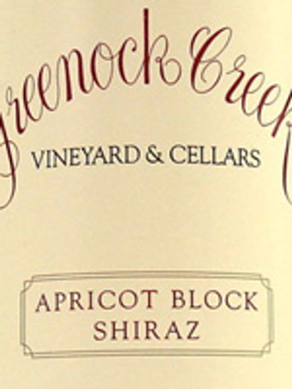 Greenock Creek Apricot Block Shiraz 2010 Barossa Valley, South Australia Australia