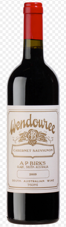 Wendouree Cellars Cabernet Sauvignon 2009 Clare Valley, South Australia Australia