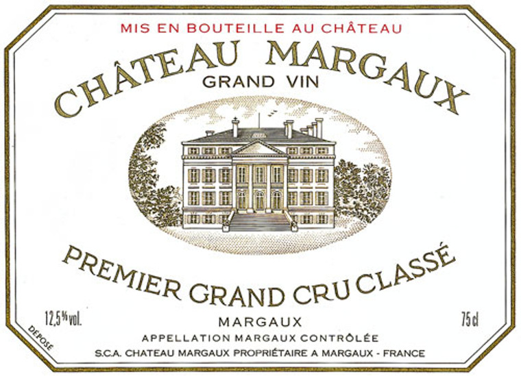 Chateau Margaux Premier Grand Cru Bordeaux Blend 2001 Bordeaux  France