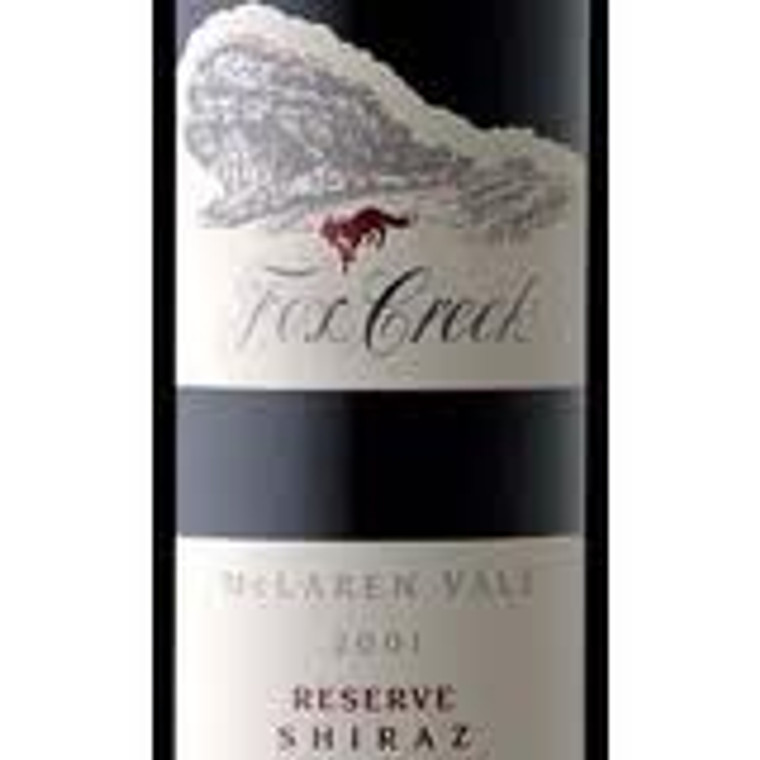 Fox Creek Wines Reserve Shiraz 1997 McLaren Vale, South Australia Australia