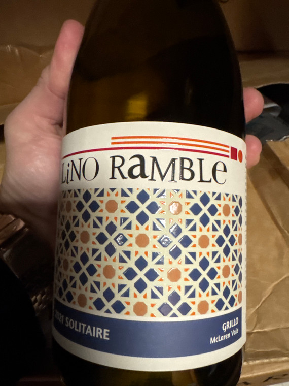 Lino Ramble Solitaire 2021 Grillo McLaren Vale South Australia